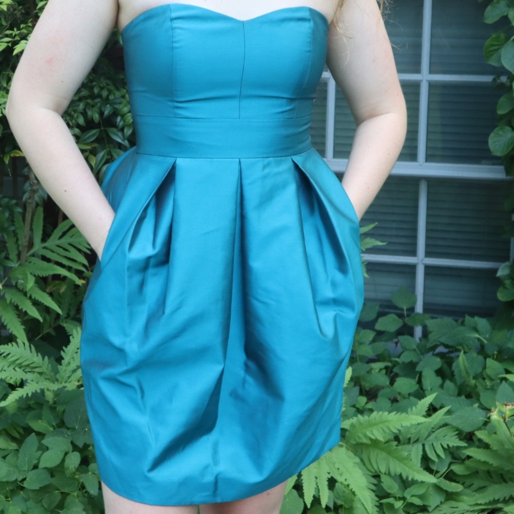 Blue Party Dress